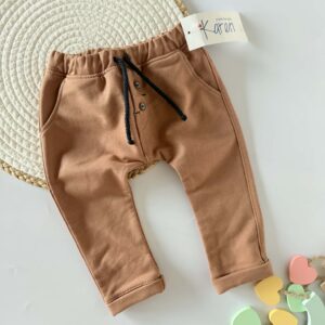 Spodnie chłopięce brązowe roz. 68,74