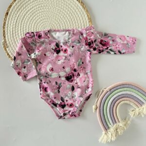 Body w purpurowe róże roz.68