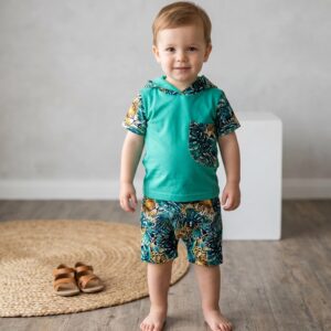 Komplet chłopięcy tropiki roz. 80-98